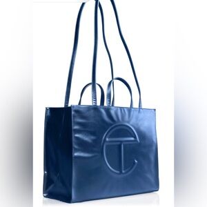 Telfar Large Shopping Bag | Cobalt